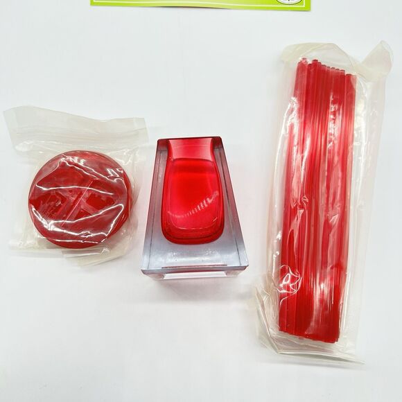 Joy Mangano Forever Fragrant Rose Glass/Scented Stick/Disk to Eliminate Odors - Picture 2 of 6